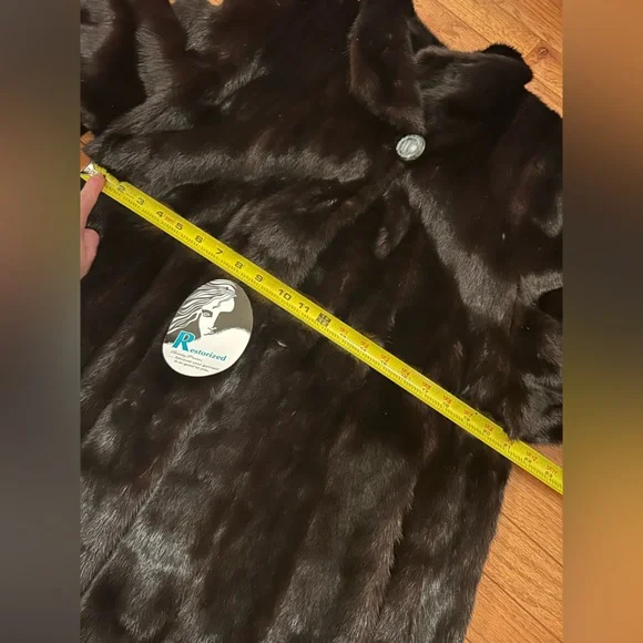 ADOLFO Mink Fur Coat Womens size 12 NEW - Picture 14 of 16